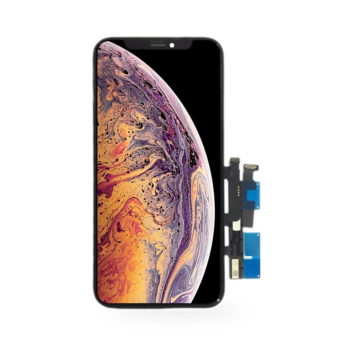 iPhone XR LCD Screen and Touch Digitiser Assembly Replacement - new OEM standard screen on white background