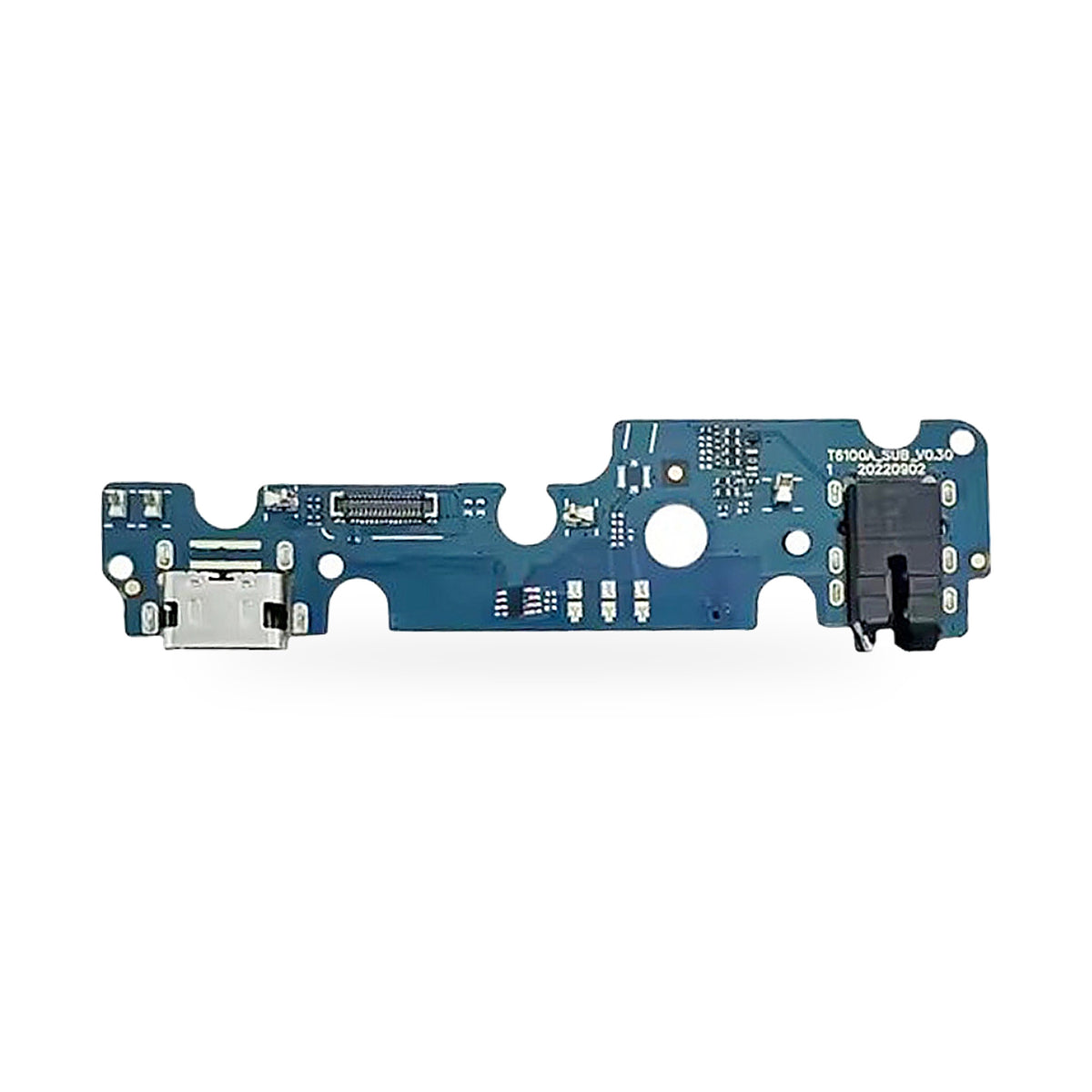 Lenovo Tab M9 TB 310 FU Charging Port Flex Replacement - new OEM standard charging port on white background