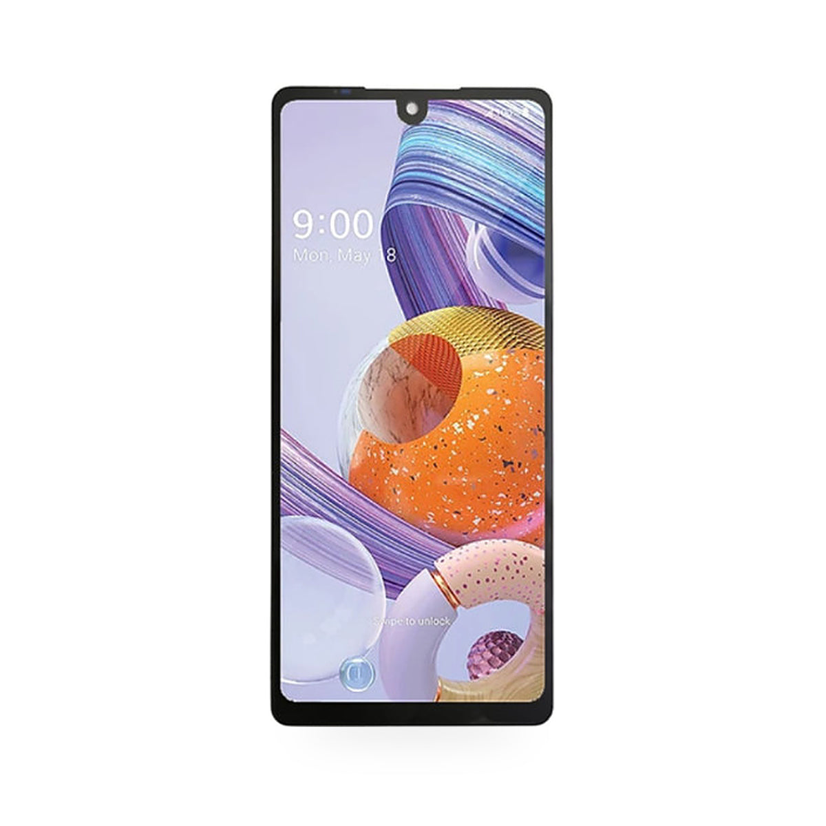 LG K71 LCD Screen and Touch Digitiser Assembly Replacement - new OEM standard screen on white background