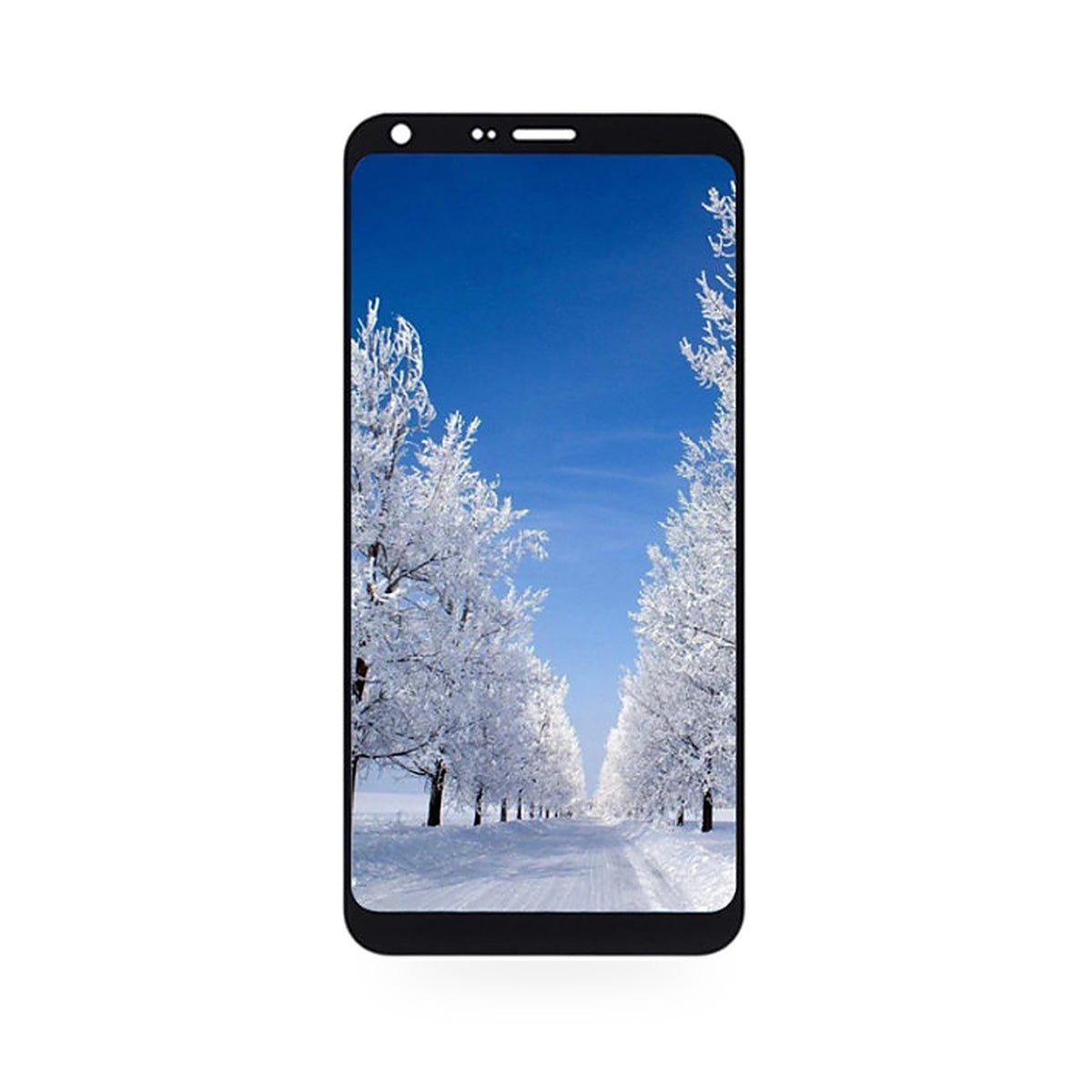 LG Q6 M700N M700A LCD Screen and Touch Digitiser Assembly Replacement - new OEM standard screen on white background