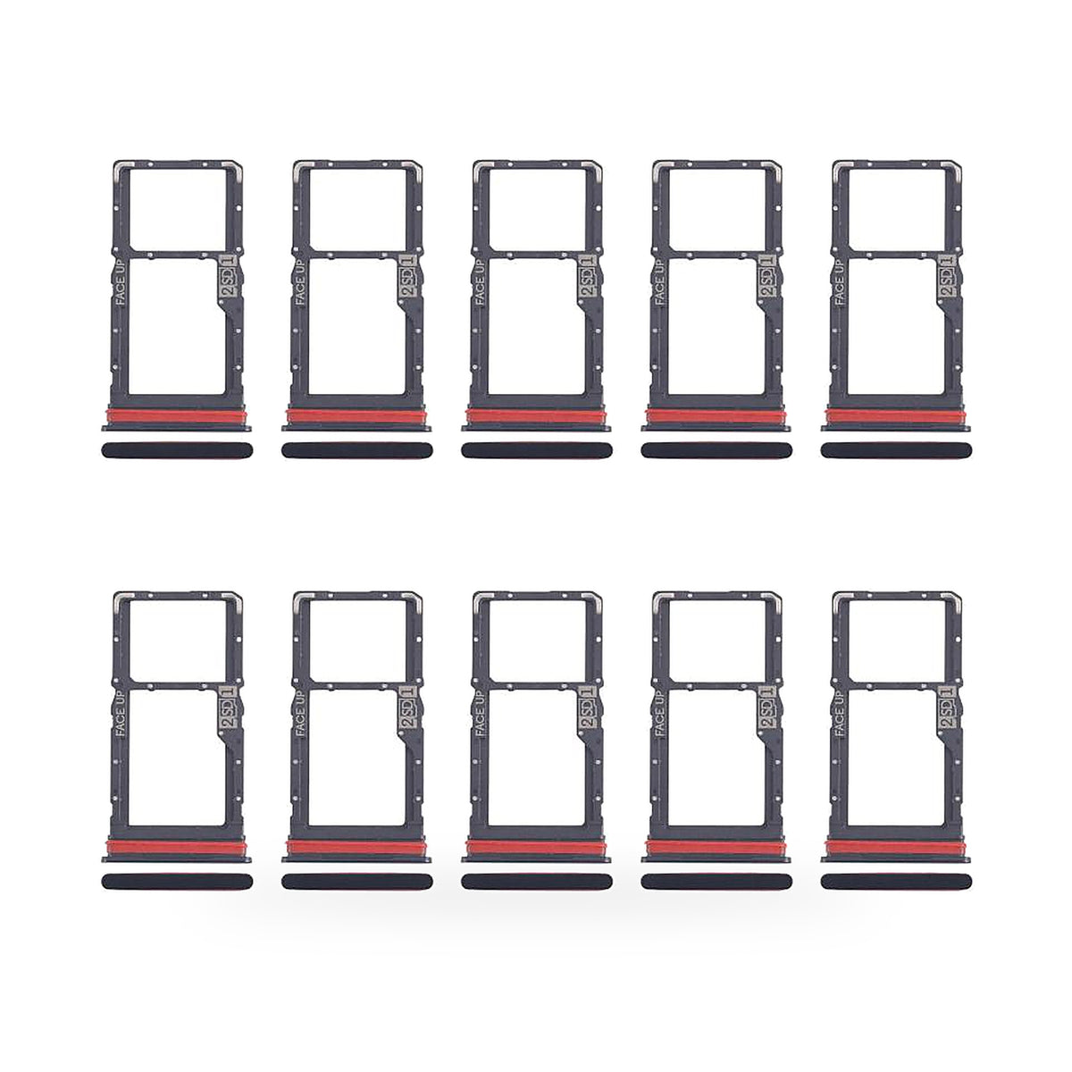 Motorola Moto G53 SIM Card Tray Holder Replacement - new OEM standard SIM tray on white background