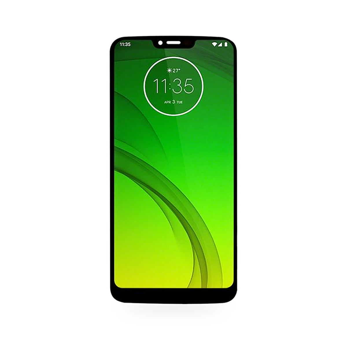 Motorola Moto G7 LCD Screen and Touch Digitiser Assembly Replacement - new OEM standard screen on white background