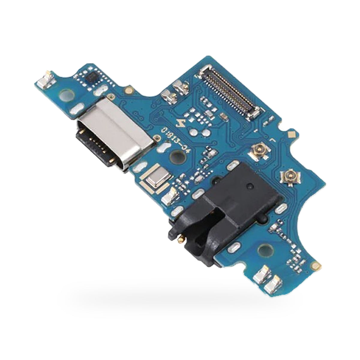Motorola Moto G82 5G Headphone Jack Charging Port and Headphone Jack Flex Replacement - new OEM standard charging port on whi