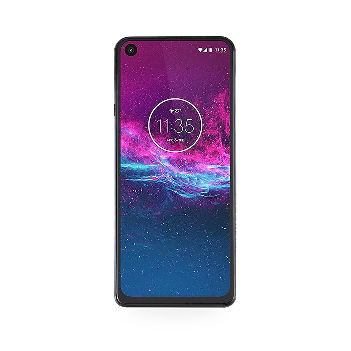 Motorola Moto One Action 2 1 4Replacement LCD Screen and Touch Digitiser Assembly Replacement - new OEM standard screen on wh