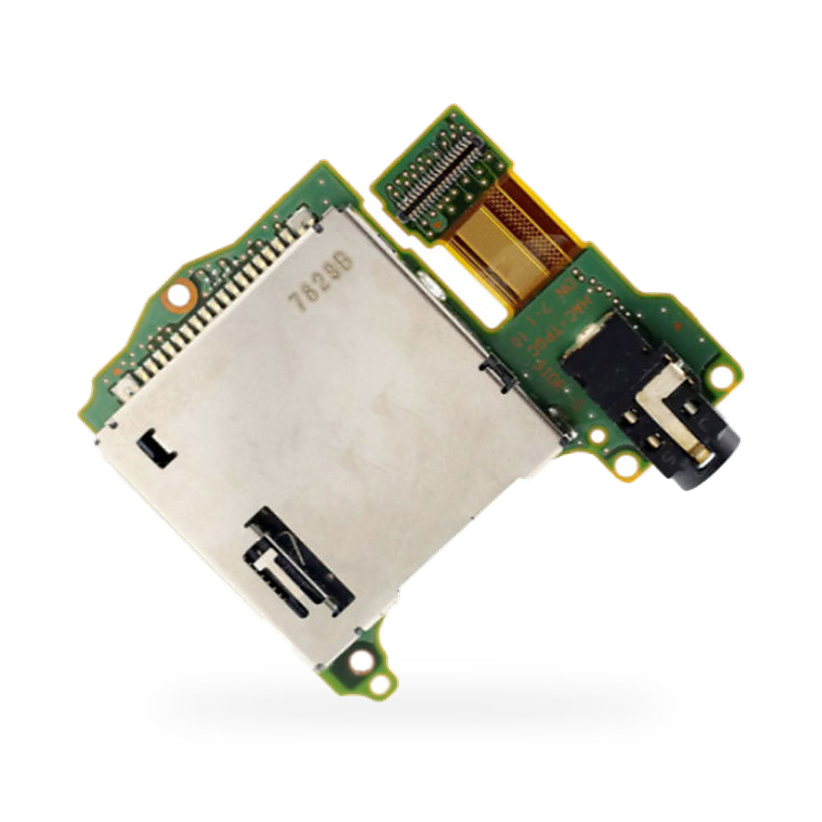 Nintendo Switch Game Card Reader & Headphone Jack Replacement - new OEM standard part on white background