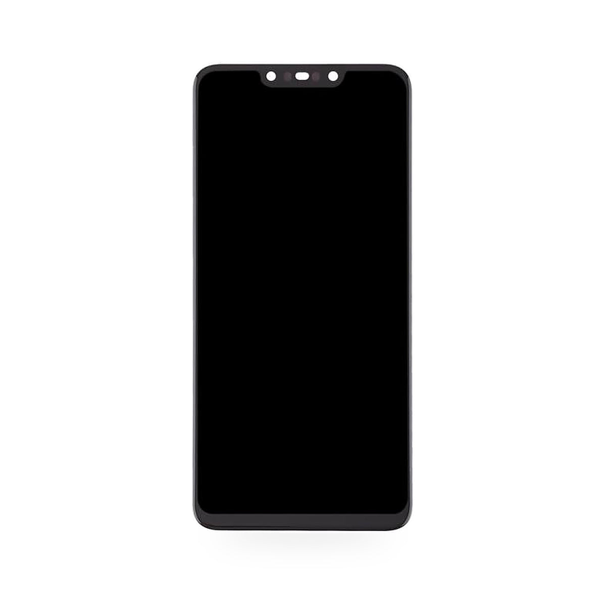 Nokia 3 LCD Screen and Touch Digitiser Assembly Replacement (Black) - new OEM standard screen on white background