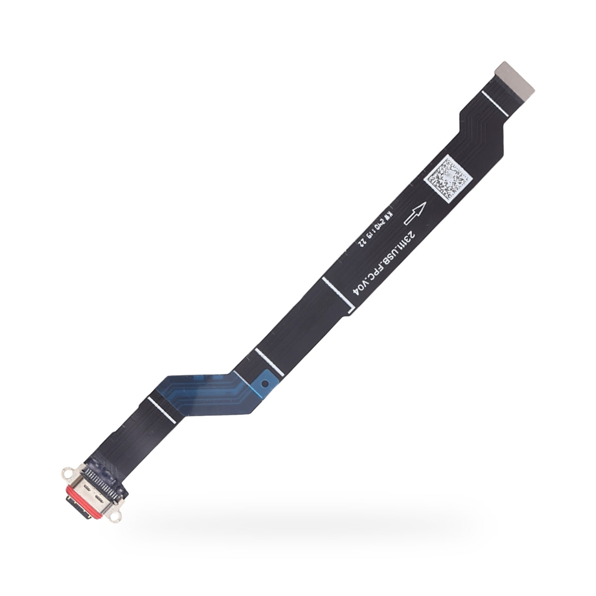 Nothing Phone 2A Charging Port Flex Replacement - new OEM standard charging port on white background