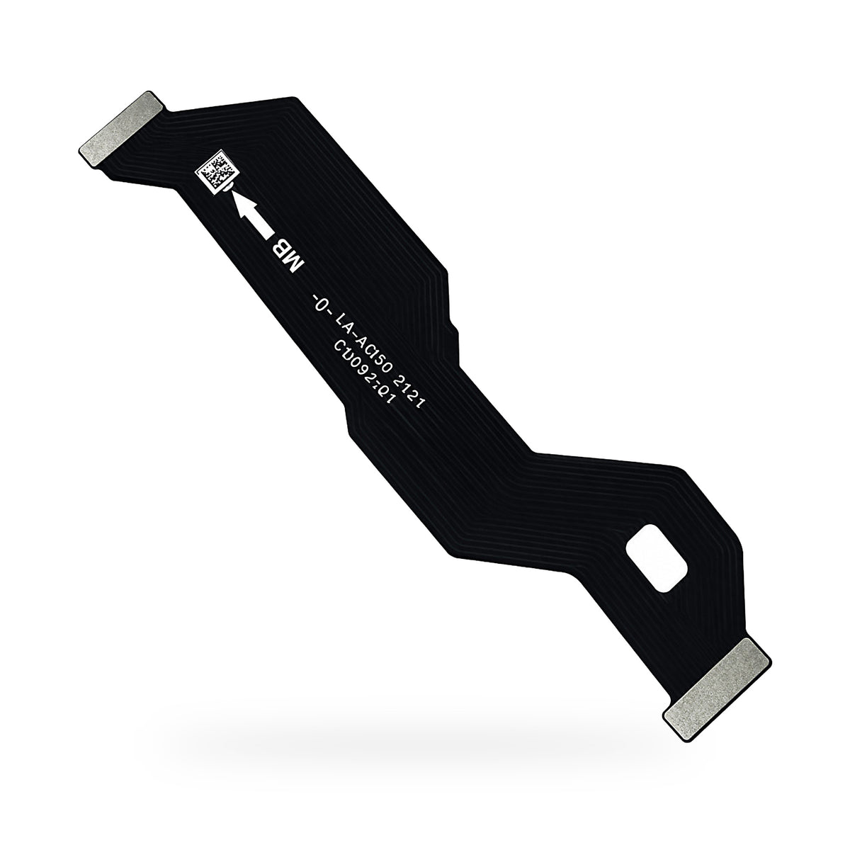 OnePlus 12R CPH2609 Mainboard Main Flex Cable Replacement - new OEM standard flex cable on white background