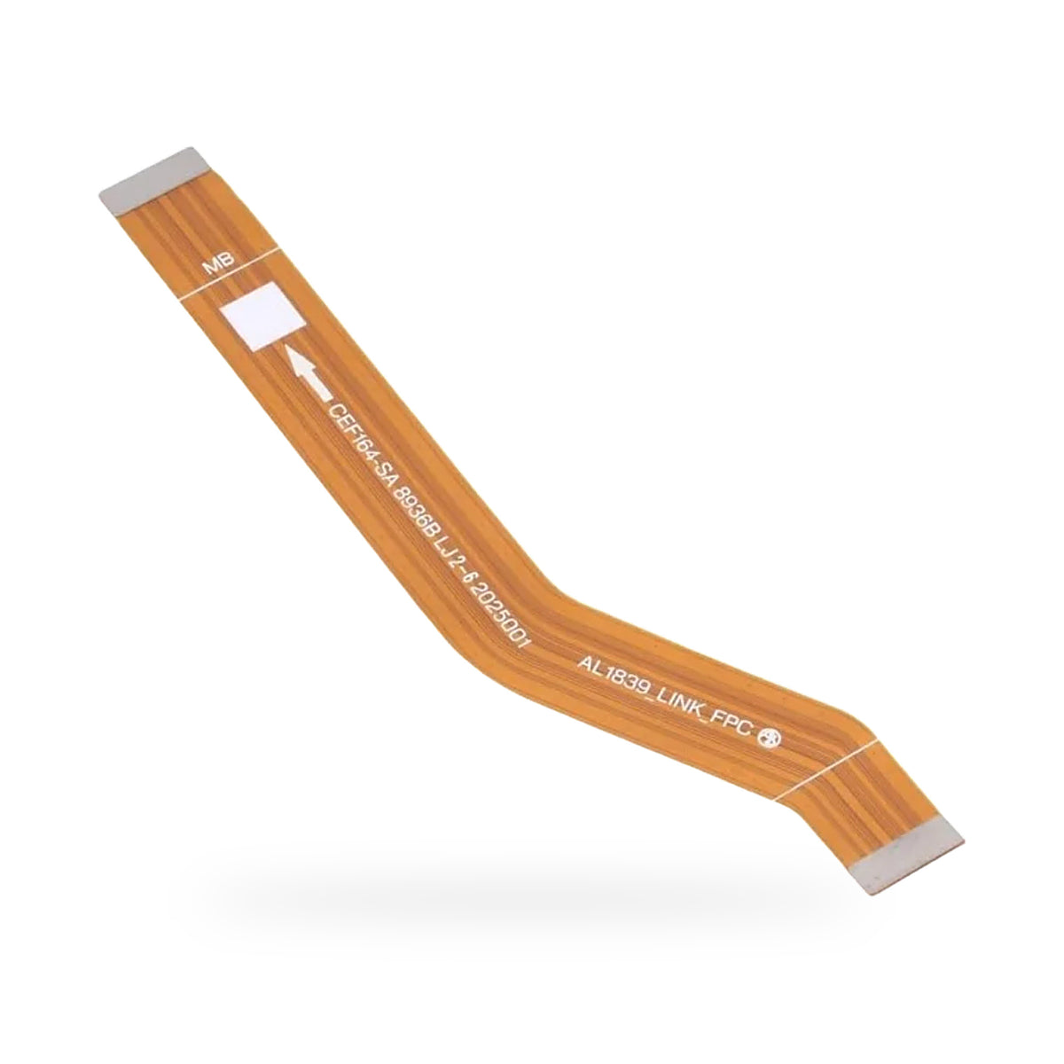 OnePlus Nord N100 5G Main Mother Board LCD Display Flex Replacement - new OEM standard flex cable on white background