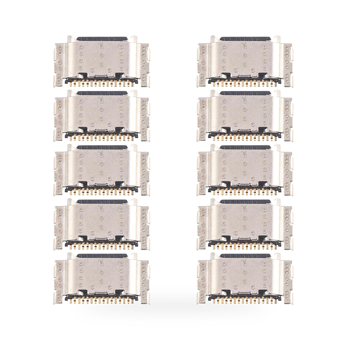 OPPO A96 Charging Port Flex Replacement - new OEM standard charging port on white background