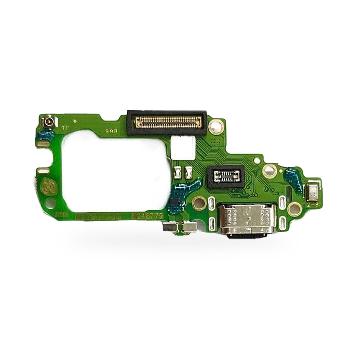 OPPO Reno 11 5G Charging Port Flex Replacement - new OEM standard charging port on white background