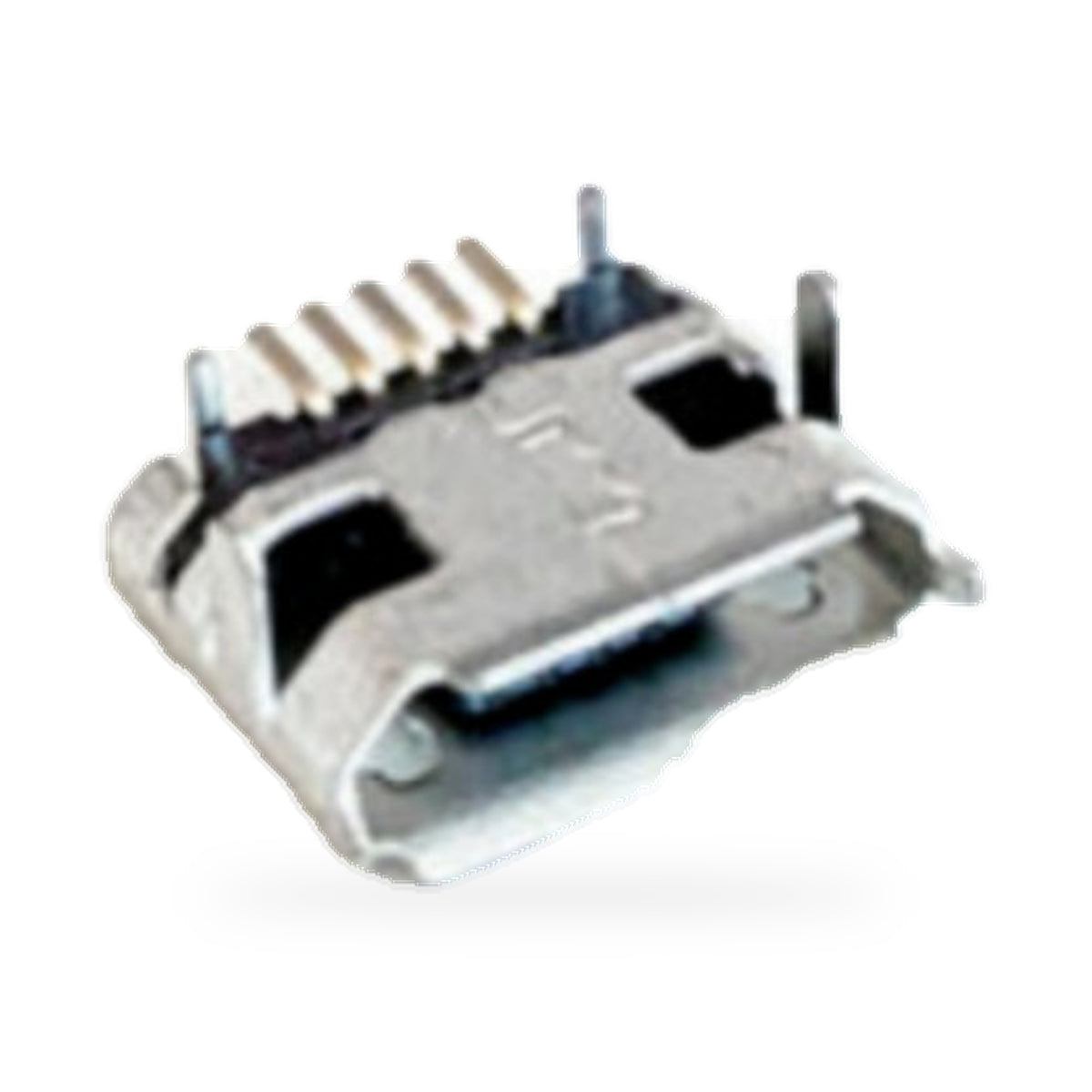 PS4 Controller Socket Jack Charging Port Replacement - new OEM standard charging port on white background