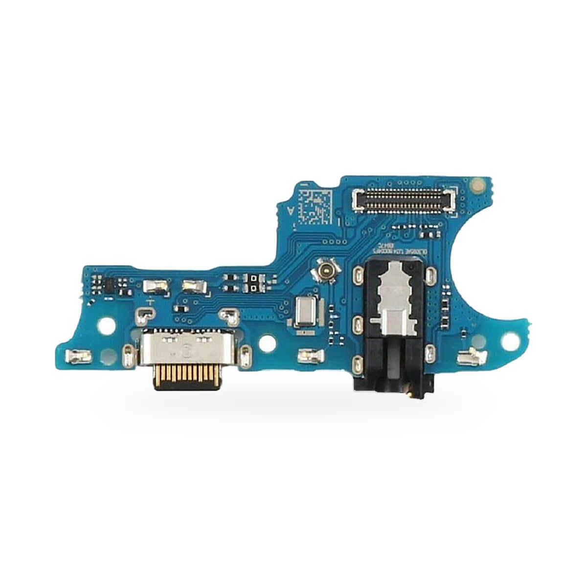 Samsung A03s Charging Port Flex Replacement - new OEM standard charging port on white background
