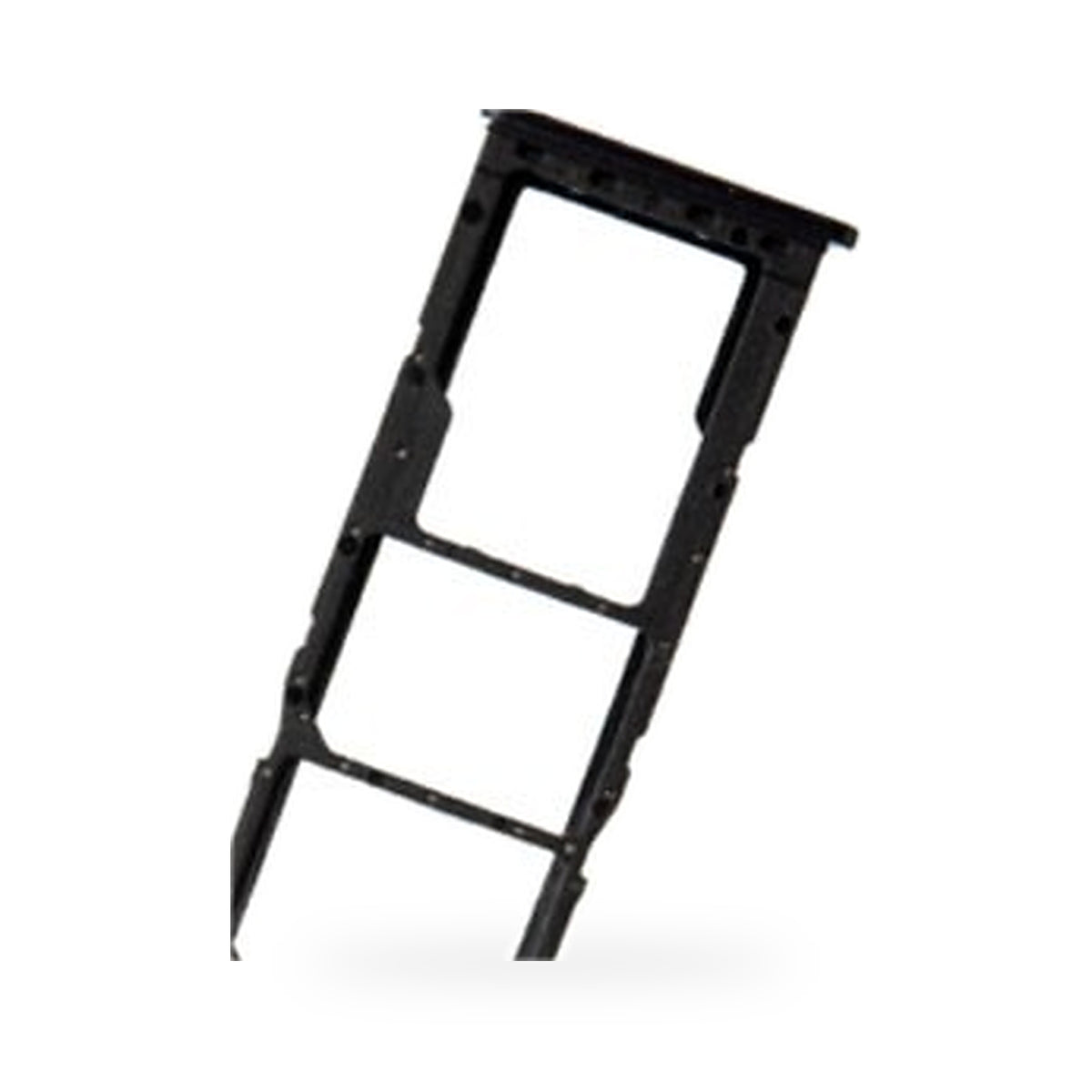 Samsung A21s SELLR SIM Card Tray Holder Replacement - new OEM standard SIM tray on white background
