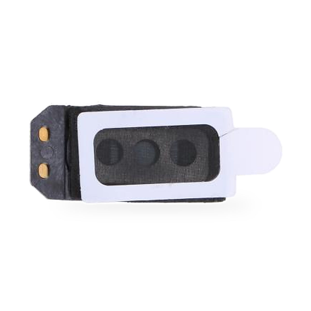 Samsung Galaxy A12 Earpiece Speaker Replacement - new OEM standard earpiece speaker on white background
