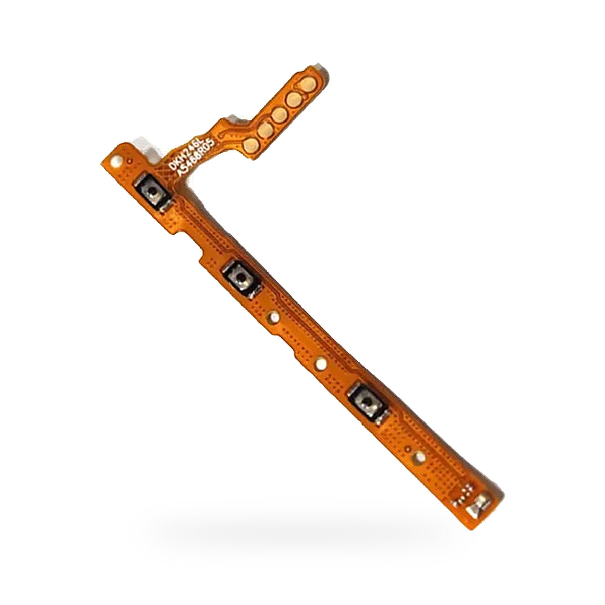Samsung Galaxy A34 5G Power Button Flex Cable Replacement - new OEM standard button flex on white background
