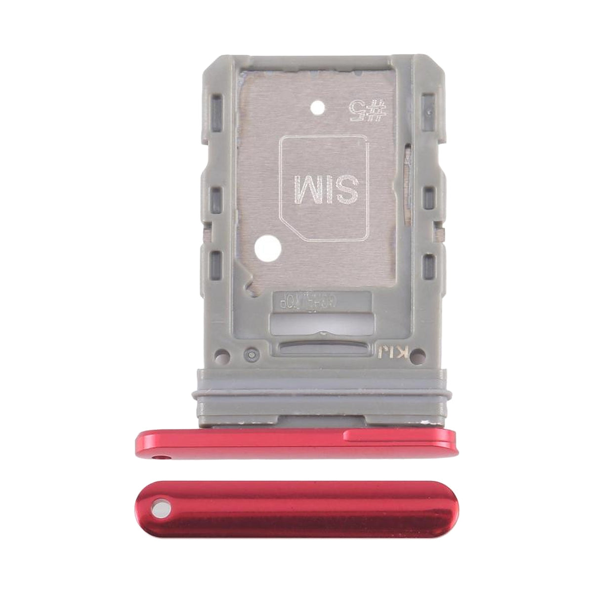Samsung Galaxy S20 FE SIM card tray in Red