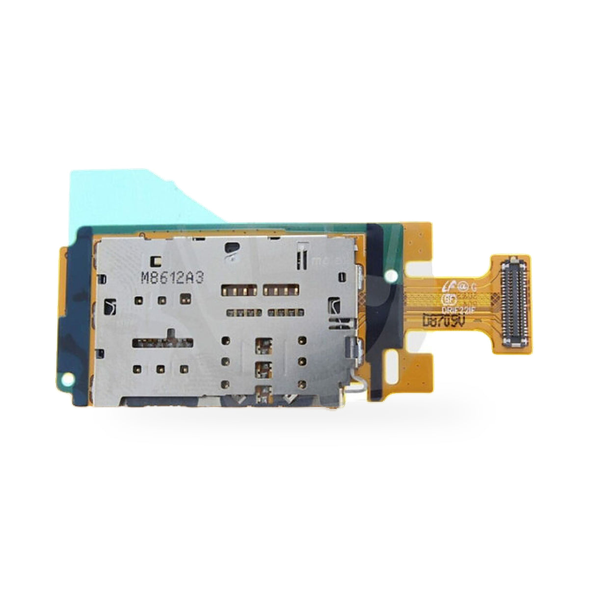 Samsung Galaxy Tab A 10.5 SM-T590 Sim & SD Card Reader Replacement - new OEM standard part on white background