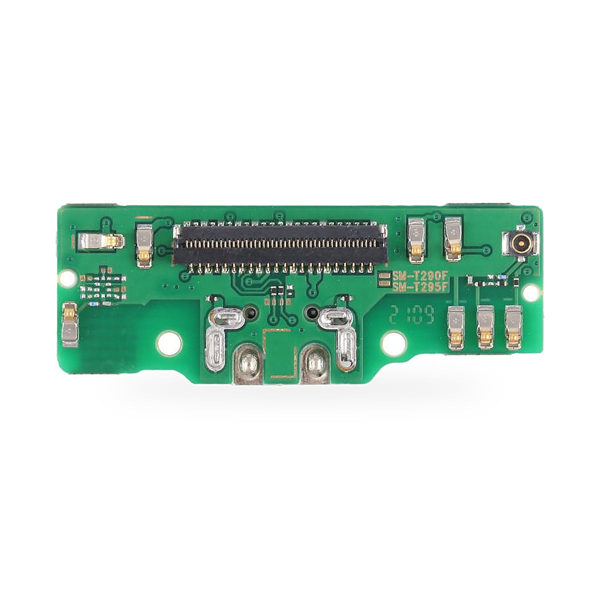 Samsung Galaxy Tab A 2019 Charging Port Flex Replacement - new OEM standard charging port on white background