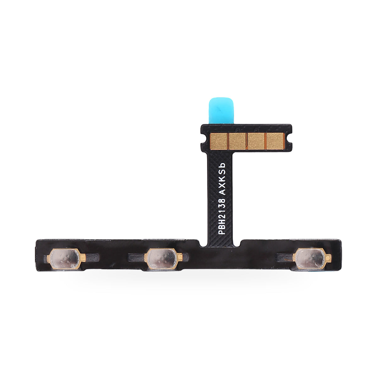 Samsung Galaxy Tab A8 10.5 / X205 Power and Volume Button Flex Cable Replacement - new OEM standard button flex on white back