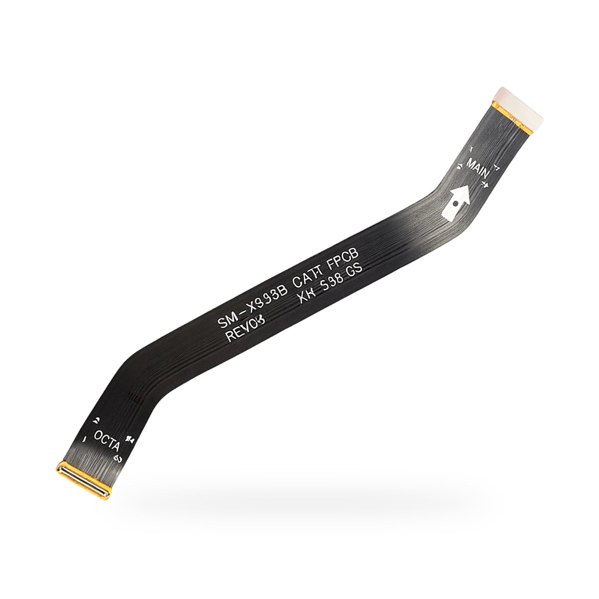 Samsung Galaxy Tab S11 Ultra Main Mother Board Flex Cable Replacement - new OEM standard flex cable on white background