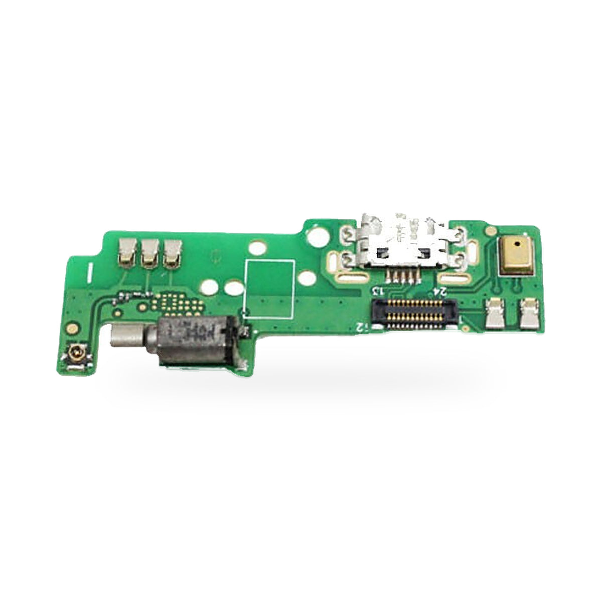 Sony Xperia E5 Socket Charging Port Flex Replacement - new OEM standard charging port on white background