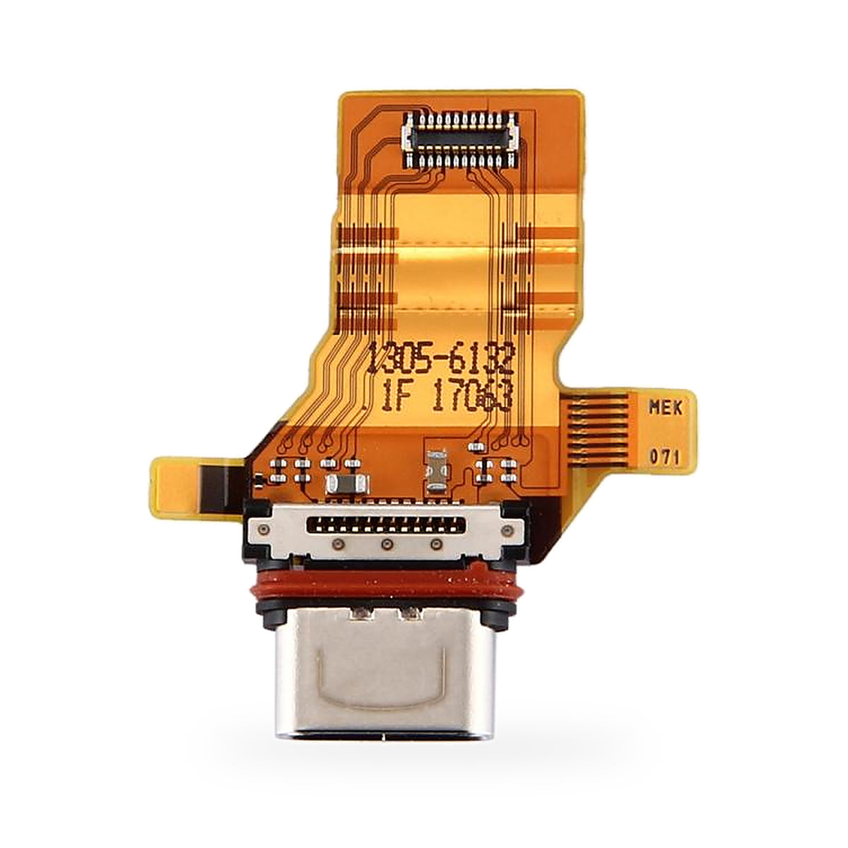 Sony Xperia XZ Plus Charging Port Flex Replacement - new OEM standard charging port on white background