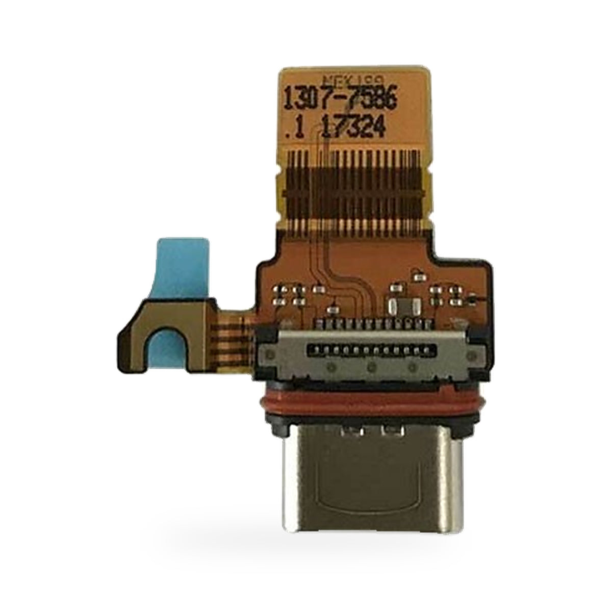 Sony Xperia XZ1 Mini Charging Port Flex Replacement - new OEM standard charging port on white background