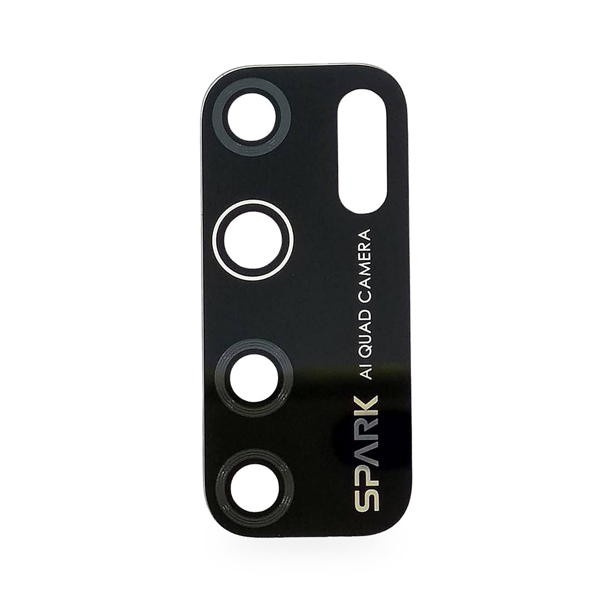 Tecno Spark 5 Rear Camera Lens Glass Replacement - new OEM standard camera lens on white background