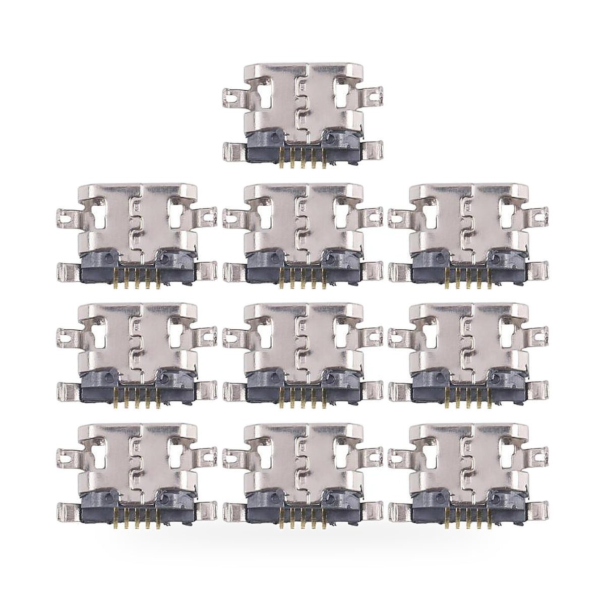 Tecno Spark 8 Pro Charging Port Flex Replacement - new OEM standard charging port on white background