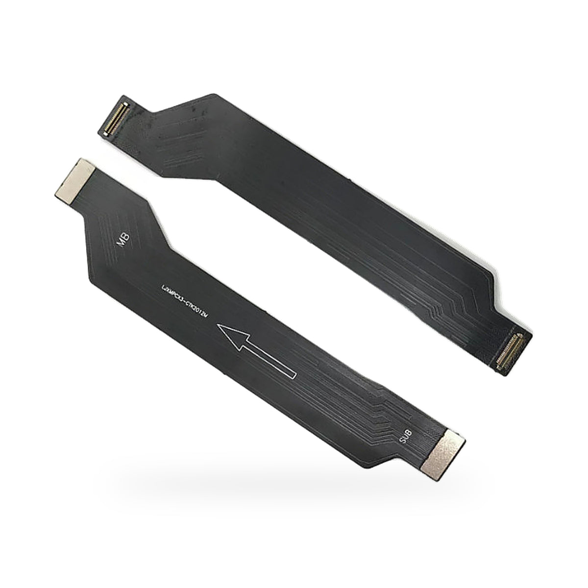 Xiaomi Poco X3 Main Board Connection LCD Flex Cable Replacement - new OEM standard flex cable on white background