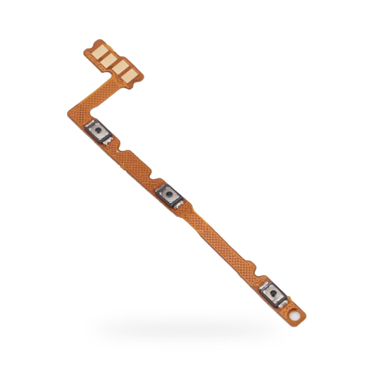 Xiaomi Poco X4 PRO Power and Volume Button Flex Cable Replacement - new OEM standard button flex on white background
