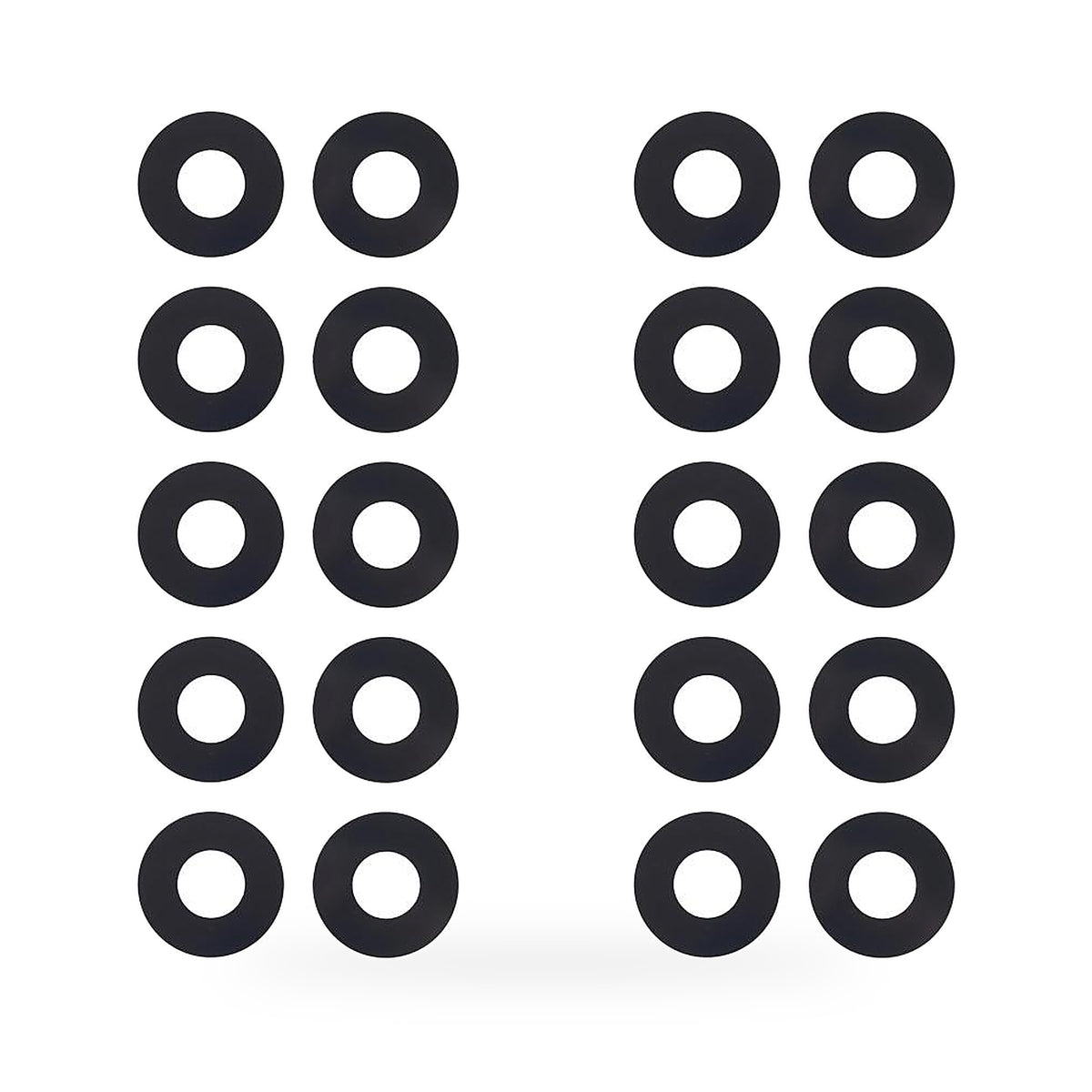 Xiaomi Redmi A2 Rear Camera Lens Glass Replacement - new OEM standard camera lens on white background