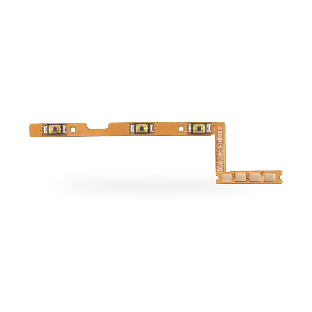 Xiaomi Redmi Note 15 Power and Volume Button Flex Cable Replacement - new OEM standard button flex on white background