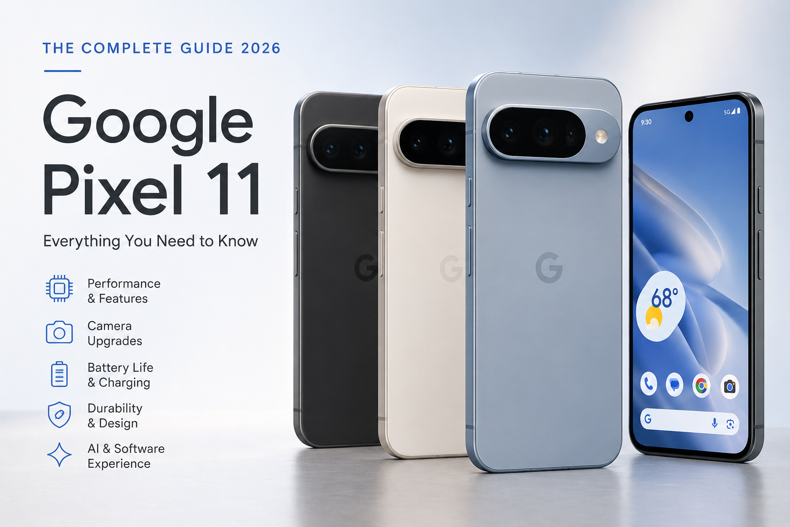 Google Pixel 11: Complete Guide — Specs, Release Date, Price & Everything You Need to Know (2026)