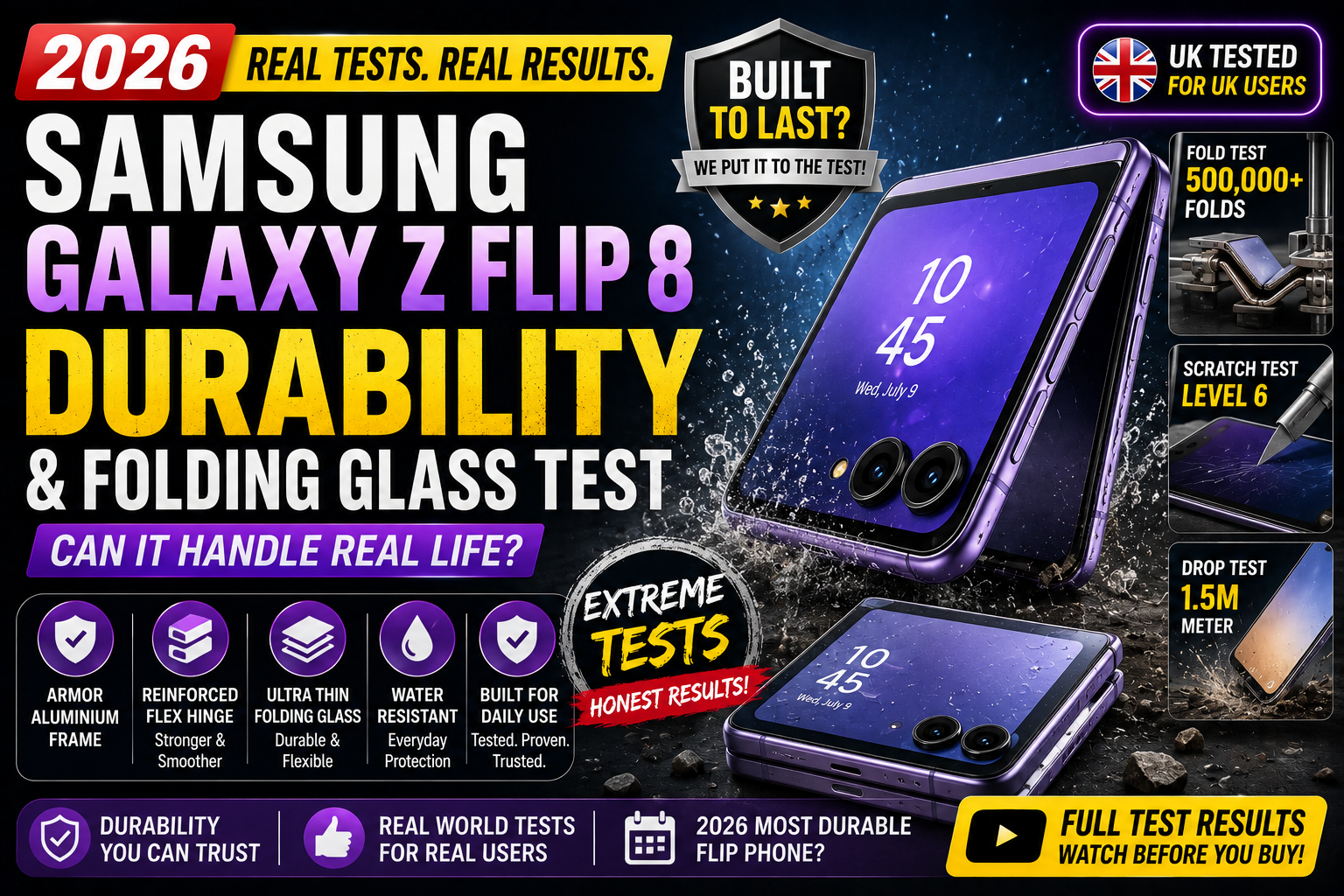 Samsung Galaxy Z Flip 8 Durability: How Tough Is the New Foldable Glass in 2026?
