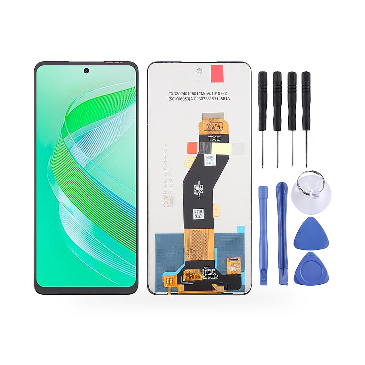 Infinix 8 Plus LCD Screen and Touch Digitiser Assembly Replacement