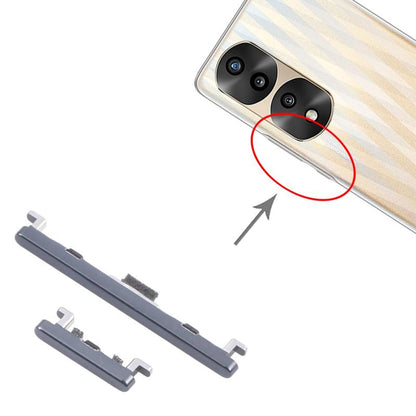 Honor 70 Pro Power and Volume Buttons Replacement | Pack of 10 Pairs, Black – image 4