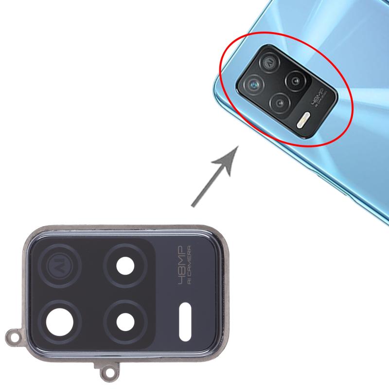 Realme 8 5G Rear Camera Lens Glass Cover Replacement | Black – image 4