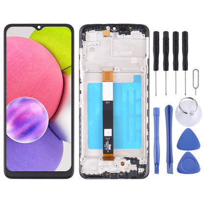 LCD Screen and Digitizer Full Assembly with Frame For Samsung Galaxy