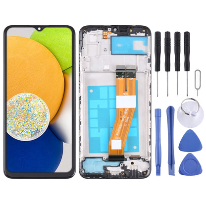 LCD Screen and Digitizer Full Assembly with Frame For Samsung Galaxy