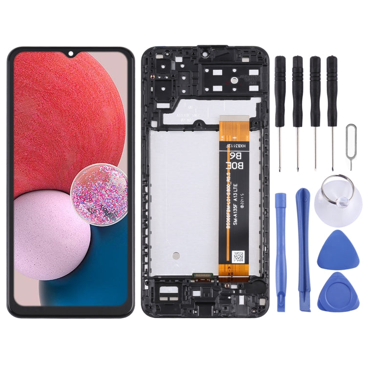 LCD Screen and Digitizer Full Assembly with Frame, For Samsung Galaxy A73 5G SM-A736B, For Samsung Galaxy A53 5G SM-A536B, For Samsung Galaxy A13 5G SM-A136U, For Samsung Galaxy A12 Nacho, For Samsung Galaxy A23 SM-A235F