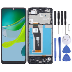 For Motorola Moto E13 OEM LCD Screen Digitizer Full Assembly with Frame