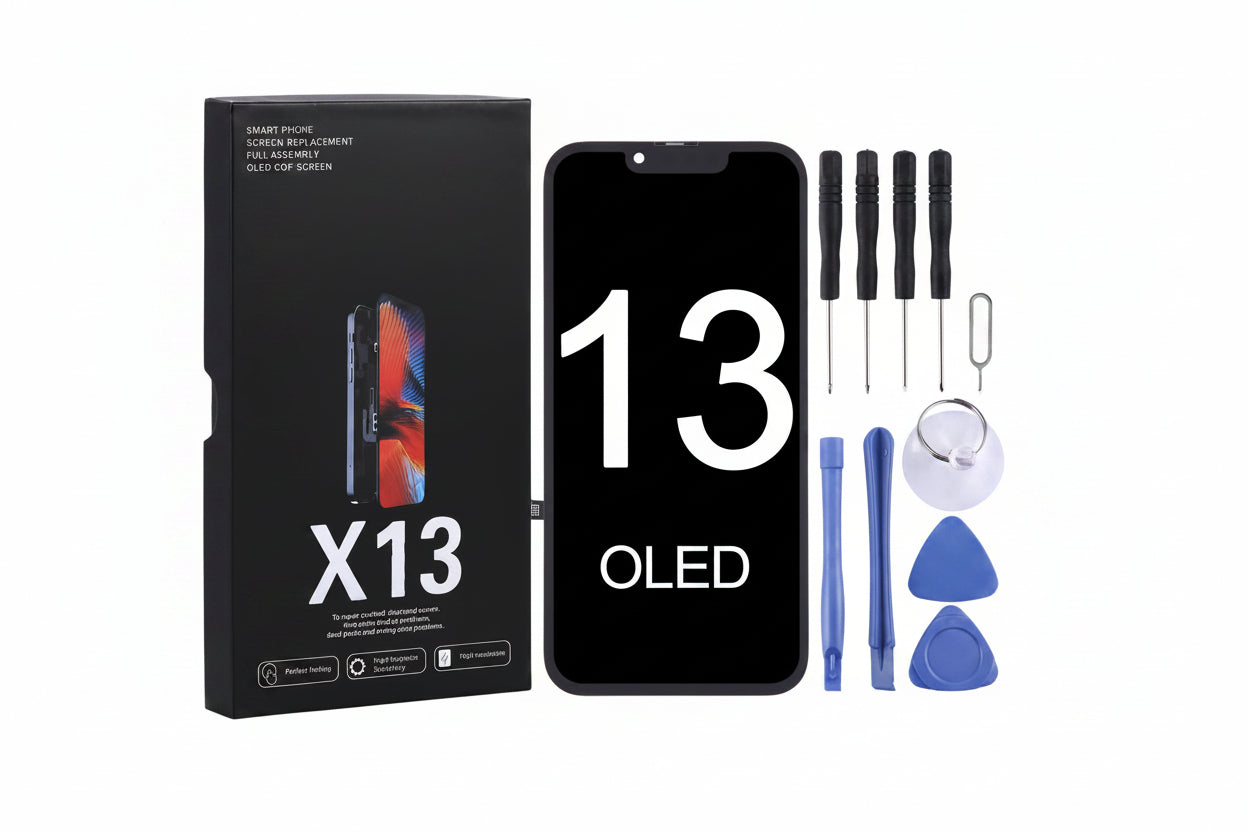 iPhone 13 Hard OLED Screen Replacement Display Assembly Touch Digitizer Repair Part