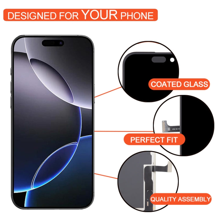 iPhone 13 Hard OLED Screen Replacement Display Assembly Touch Digitizer Repair Part