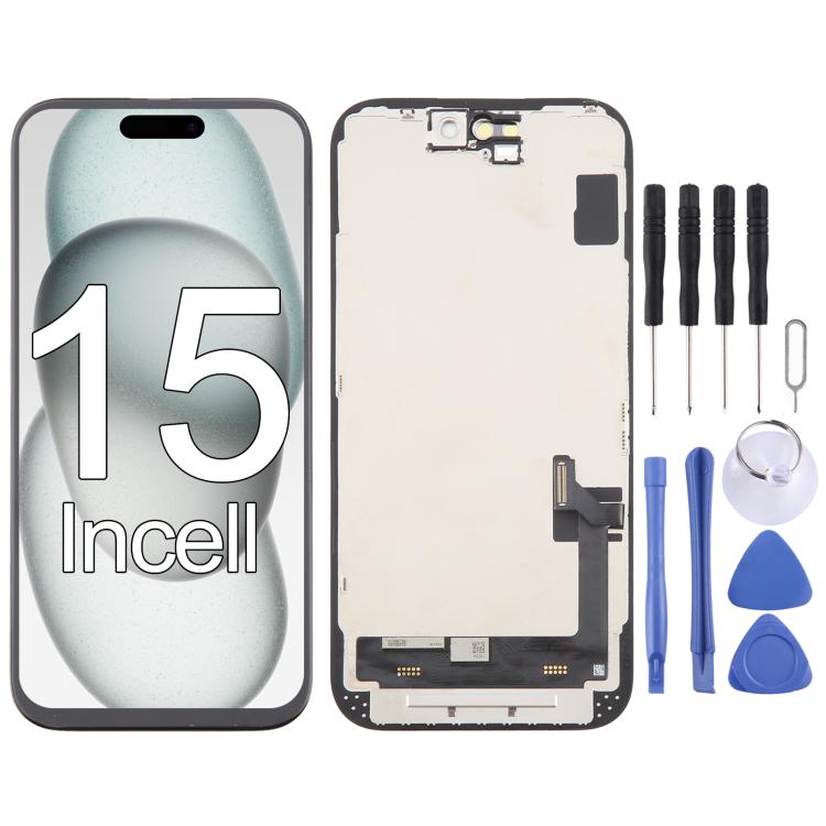 iPhone 15 HD Incell LCD Screen Replacement Display Assembly Touch Digitizer Repair Part