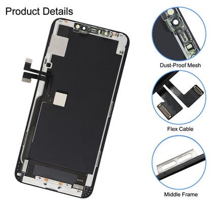 iPhone 11 Pro Max OLED Screen Replacement with Frame Display Assembly Touch Digitizer Repair Part