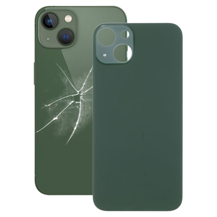 Easy Replacement Big Camera Hole Glass Back Battery Cover for iPhone 13 mini, For iPhone 13 mini(Not Disassemble)
