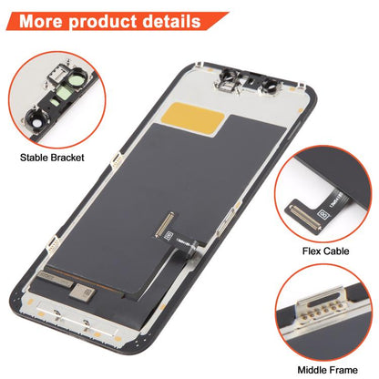 iPhone 13 Mini Hard OLED Screen Replacement Display Assembly Touch Digitizer Repair Part