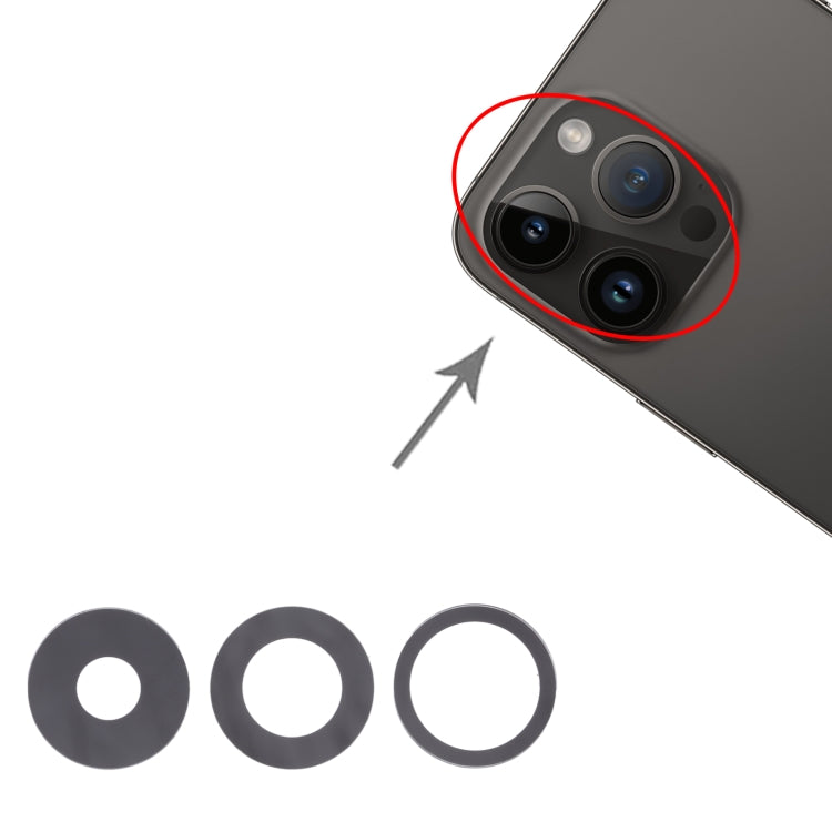 iPhone 14 Pro / 14 Pro Max Back Camera Lens | Camera Glass Replacement Part